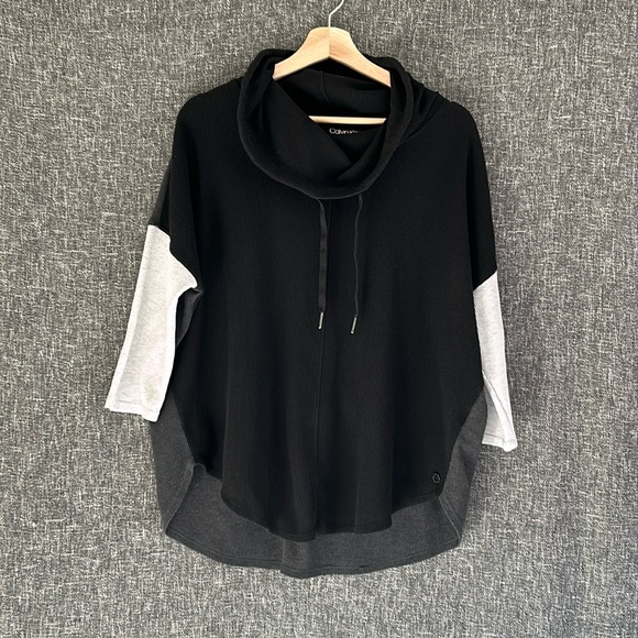 Calvin Klein performance relaxed fit colour block black and grey - Picture 1 of 10